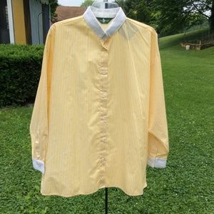 NWT Vintage Hunt Club striped long sleeve shirt